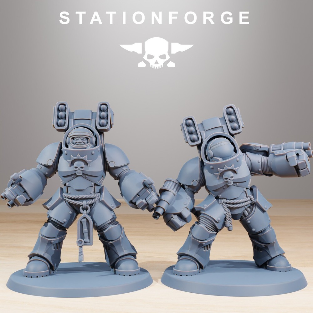 Socratis Support Vanguard Marines x6, Space Division, Stationforge