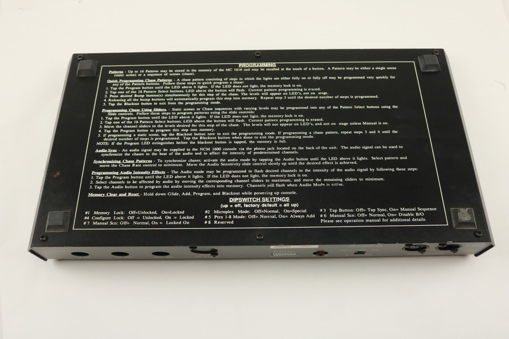 NSI MC 1616 16-Channel Memory Lighting Controller Console AS IS
