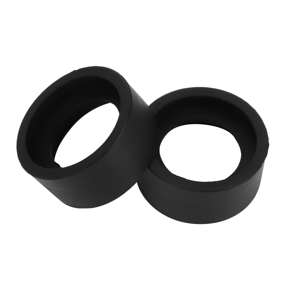 2Pcs Rubber Eyepiece Covers For Stereo Microscope Protection GLTY