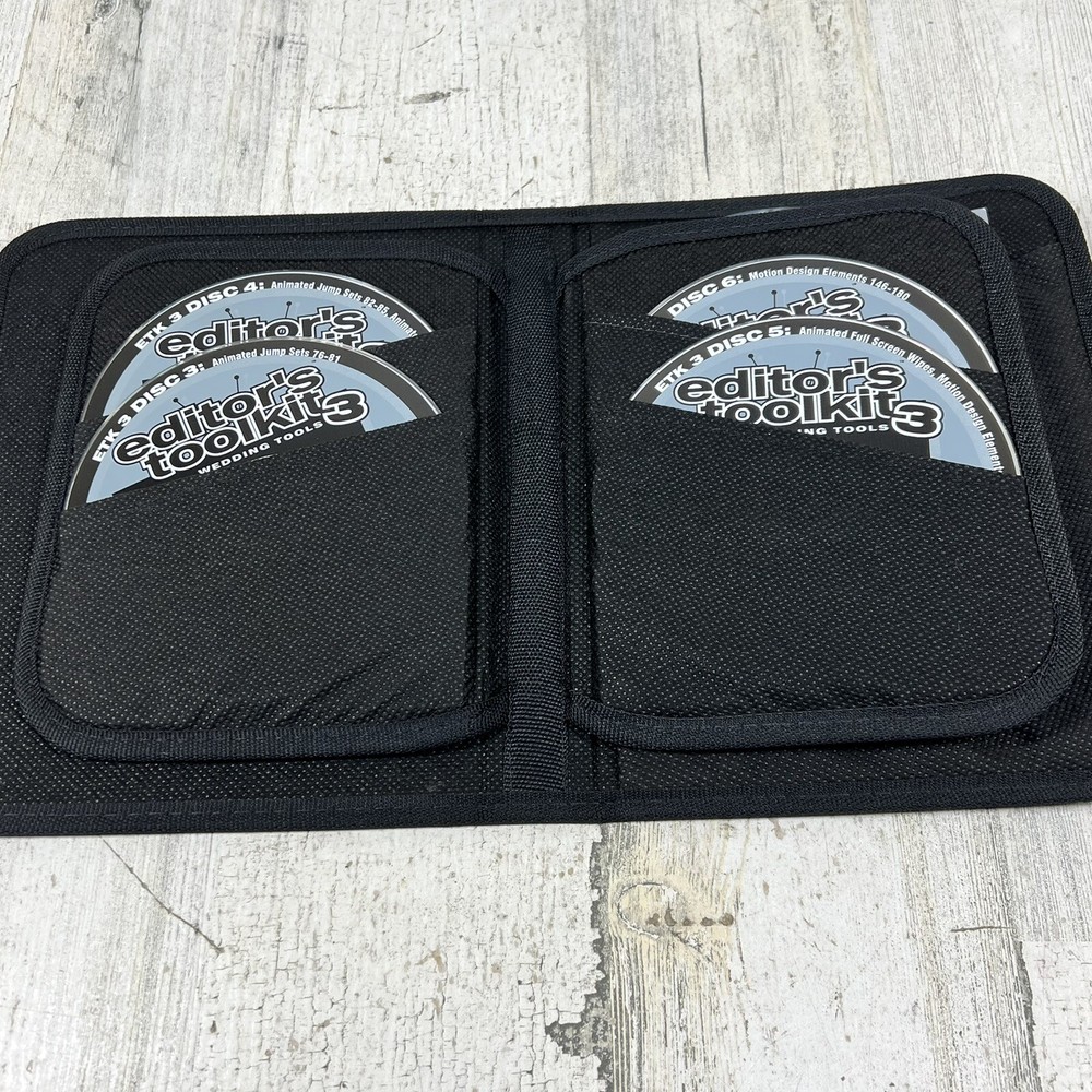 Digital Juice Editor’s Toolkit 3 & 7 Wedding Tools 1 & 2 - Box Sets DVDS