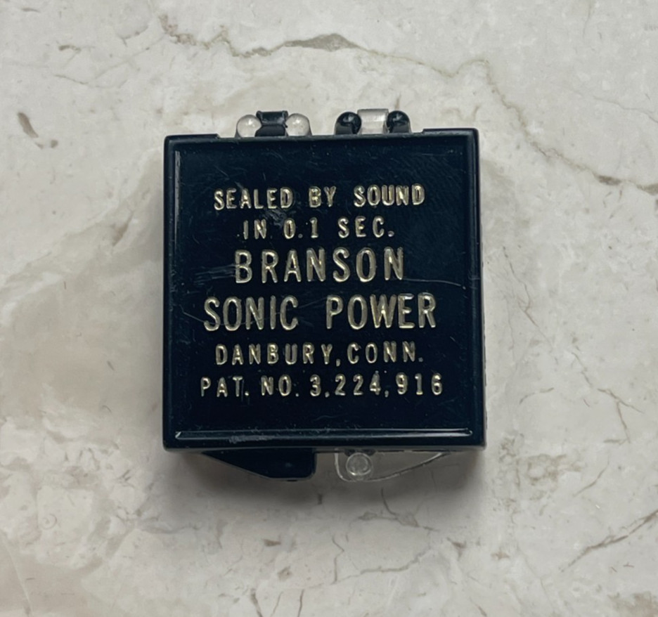 1957 Netherlands Cent - Sealed by Branson Sonic Power