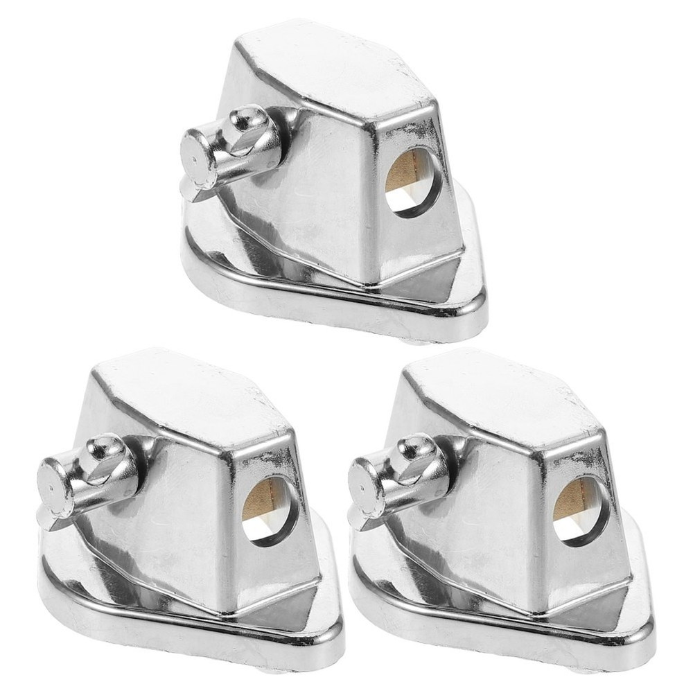 3pcs Drum Tom Mount Alloy Floor Tom Drum Leg Bracket Clamp Holder