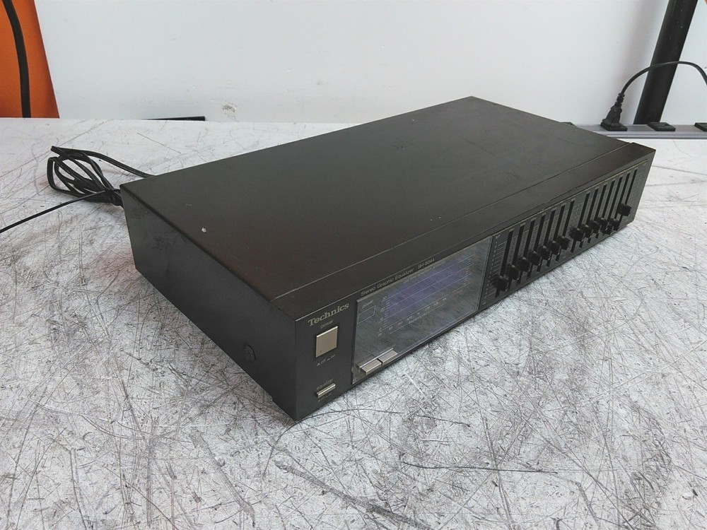 Power Tested Only Technics SH-8044 Stereo Graphic Equalizer AS-IS