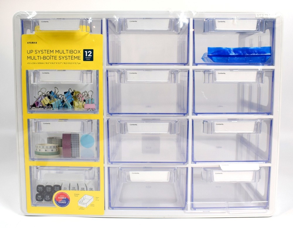 SYSMAX UP SYSTEM MULTIBOX - 12 Drawers * Made in Korea