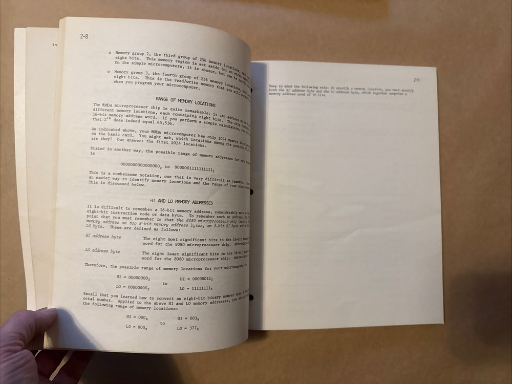 * 1976 The Bugbook V Modules 1 & 2 808a Microcomputer 1st Print