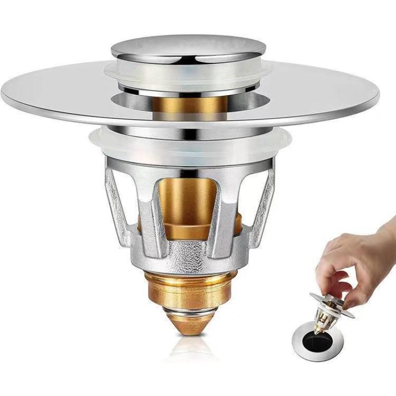 Drain Magic Universal Sink Stopper, Instantly Replace Broken Stoppers US Stock