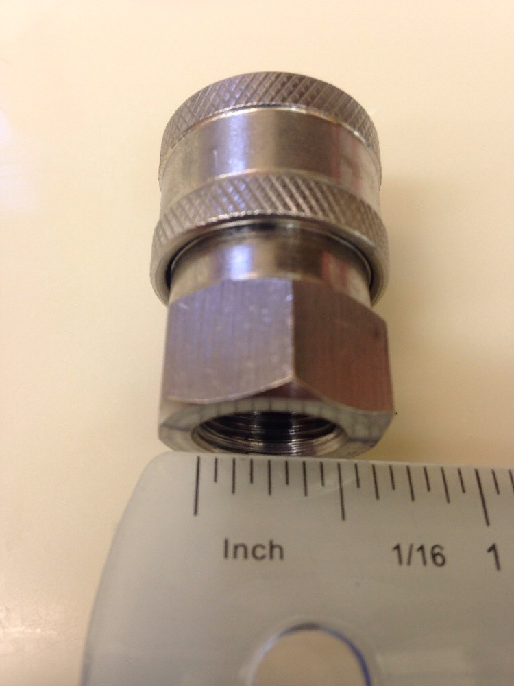 Legacy Hose Quick Coupler Socket 1/4 NPT Stainless 8.707-103.0 Pressure Washer