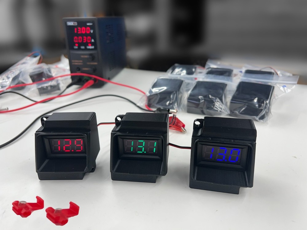 97-01 Honda CR-V CRV Digital Battery voltmeter Clock Replacement