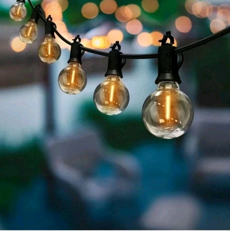 Feit Electric 50' LED Cafe String Light - NEW