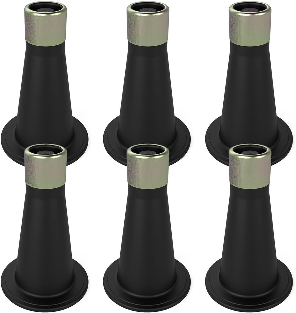 6 Pcs Bed Frame Feet,Feet for Replace Wheels,Risers for Bed Frame,Prevent