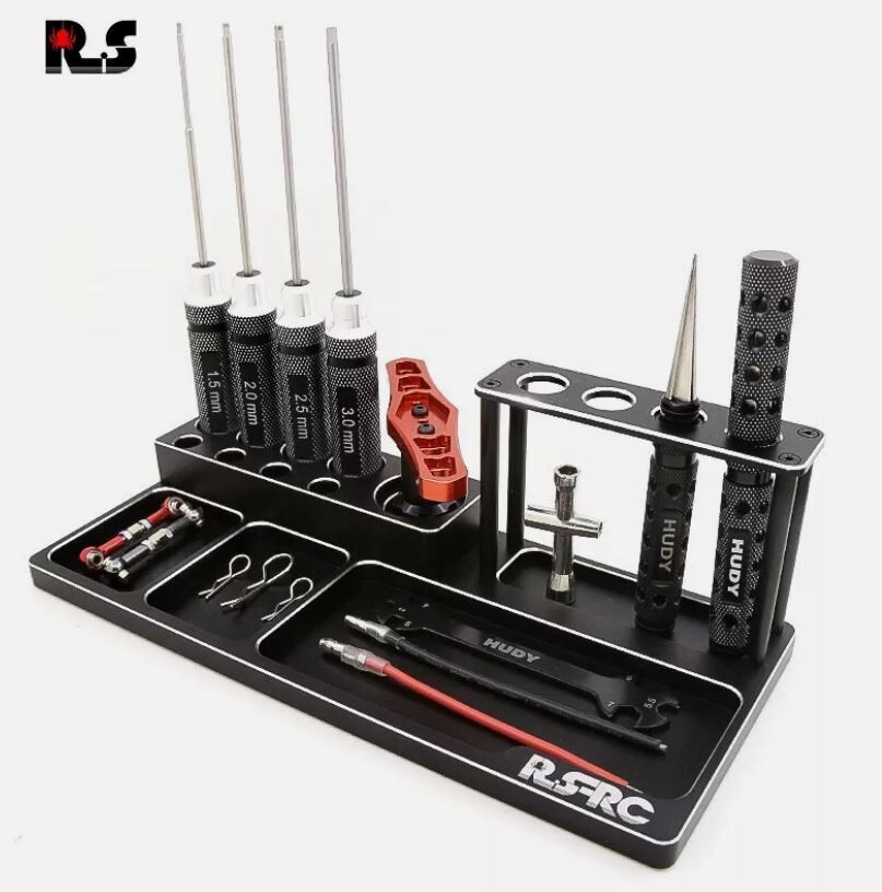 RS Red Spider PRO Level CNC Anodized Aluminum Tool Storage & Repair Rack Kit