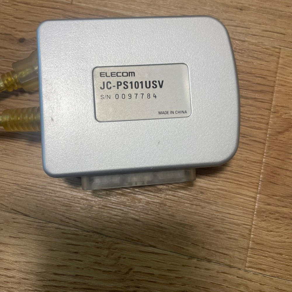 ELECOM USB to PS GAMEPAD CONVERTER PS2 JC-PS101USV
