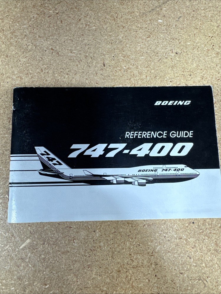 Lot Of 5 Vintage Boeing Reference Guide