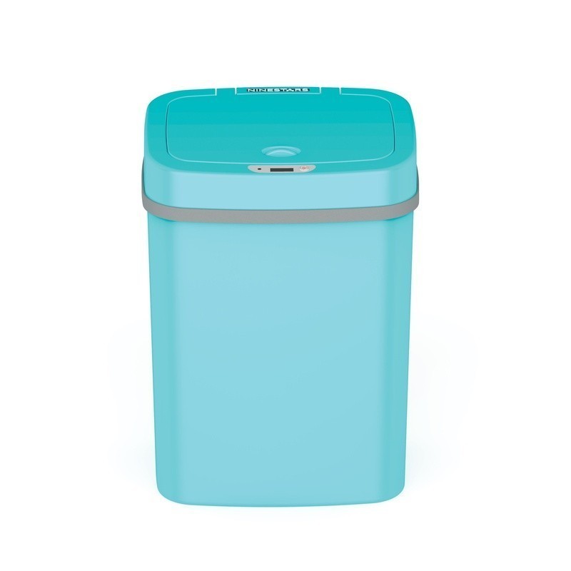 Touchless Motion Sensor Trash Can 3.2 Gallon Automatic Lid Wastebasket Teal