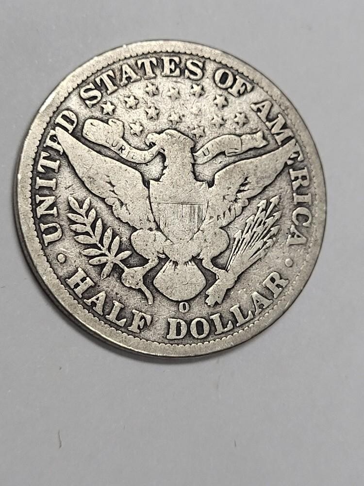 1901 Barber Half Dollar Nice PROBLEM FREE Very Good Plus coin !!