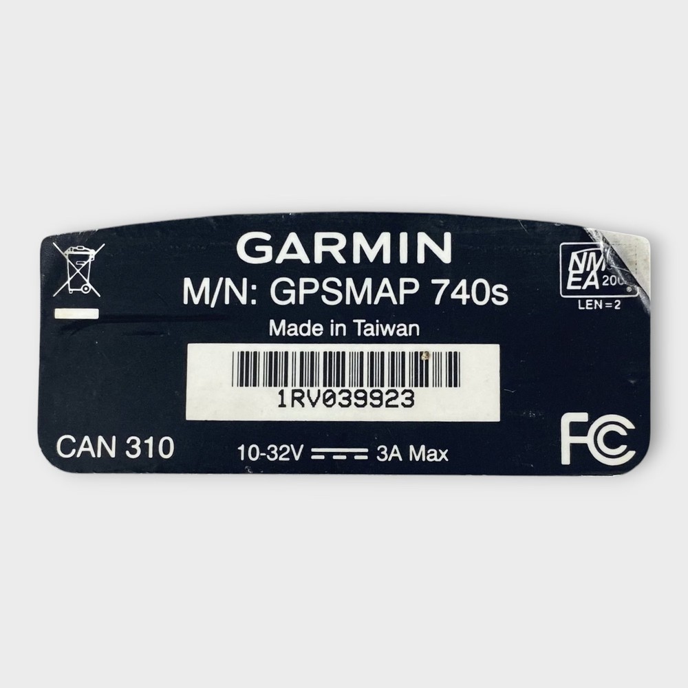 Garmin GPSMAP 740s Stand-Alone Touchscreen Chartplotter (New LCD)~ !MME Refurb!
