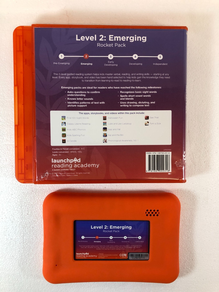 Launchpad: Level 2: Emerging: Rocket Pack Pre-load Ages 4+ E-23