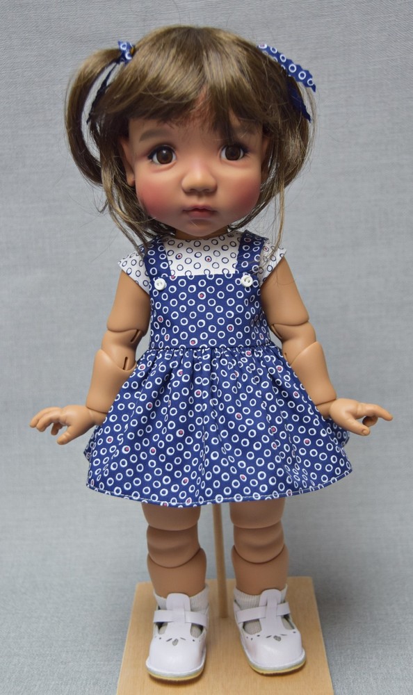 DIGITAL PDF Pattern & Tutorial To Make a Top and Pinafore 4 Meadow Moppet