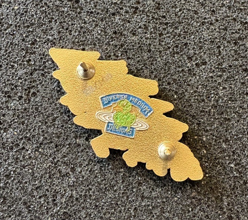 Red White & Blue Variant 💧Grateful Dead Bolt⚡ Art Pin #’d /100