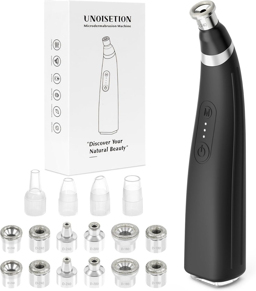 Diamond Microdermabrasion Machine, Rechargeable Micro Dermabrasion Facial Tool