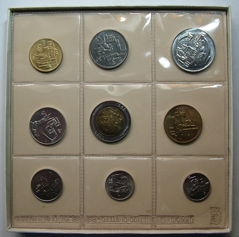 Set 1982 San Marino No Box