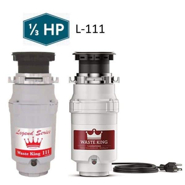 Legend Series 1/3 HP Continuous Feed Garbage Disposal