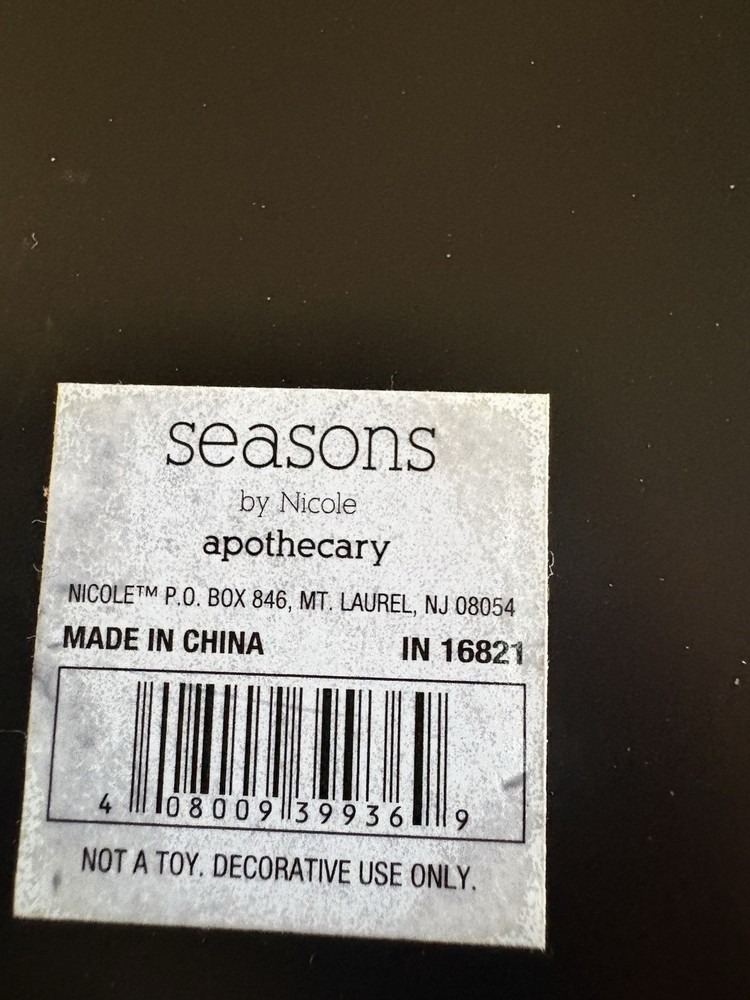 Witch And Cat Black Tin Container With Lid