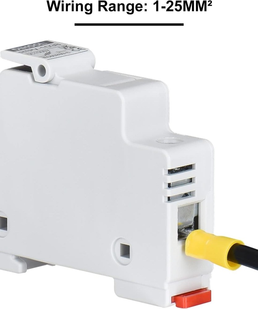 4 Pcs DIHOOL 15 Amp Inline Fuse Connector Fuses Holder For Solar Panel