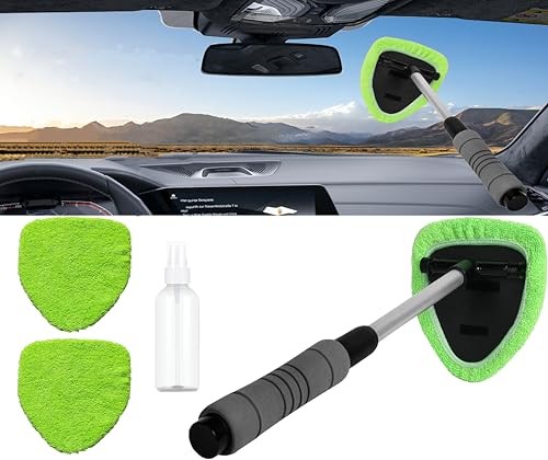 Windshield Window Cleaner Tool, Windshield Cleaner Car Windshield 1 Green
