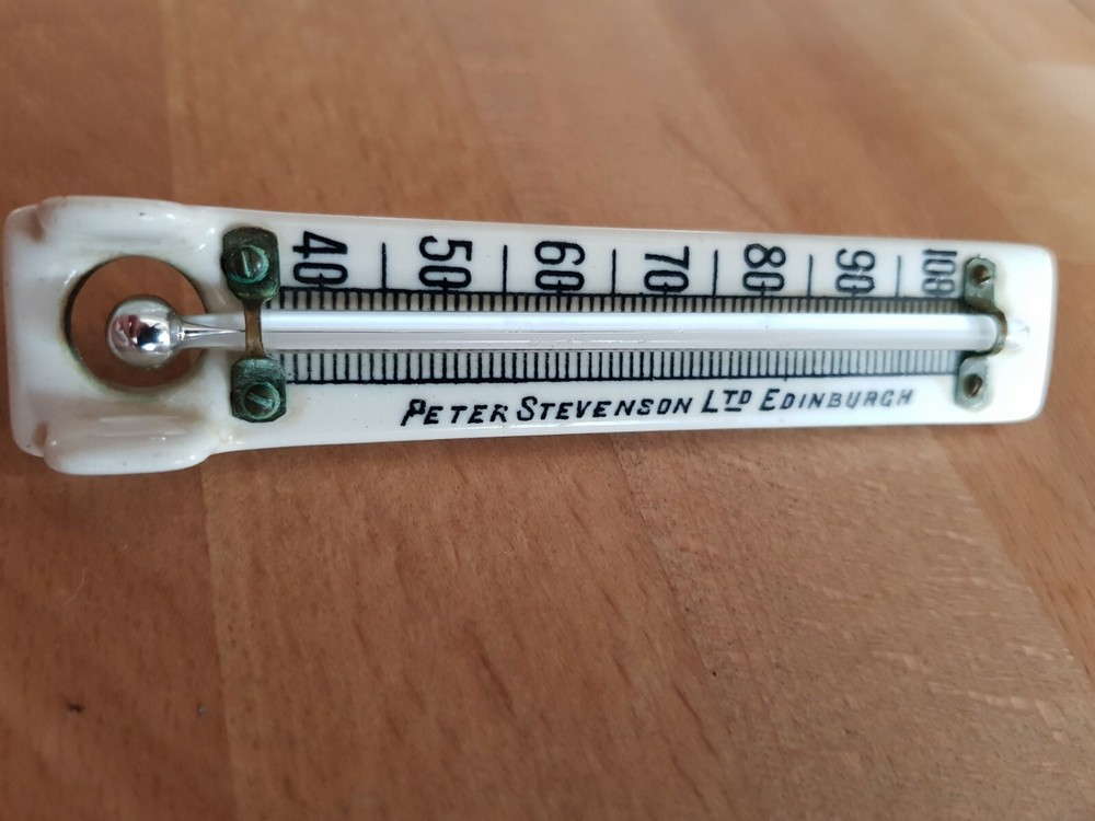 Peter Stevenson Ltd Edinburgh Ceramic Thermometer