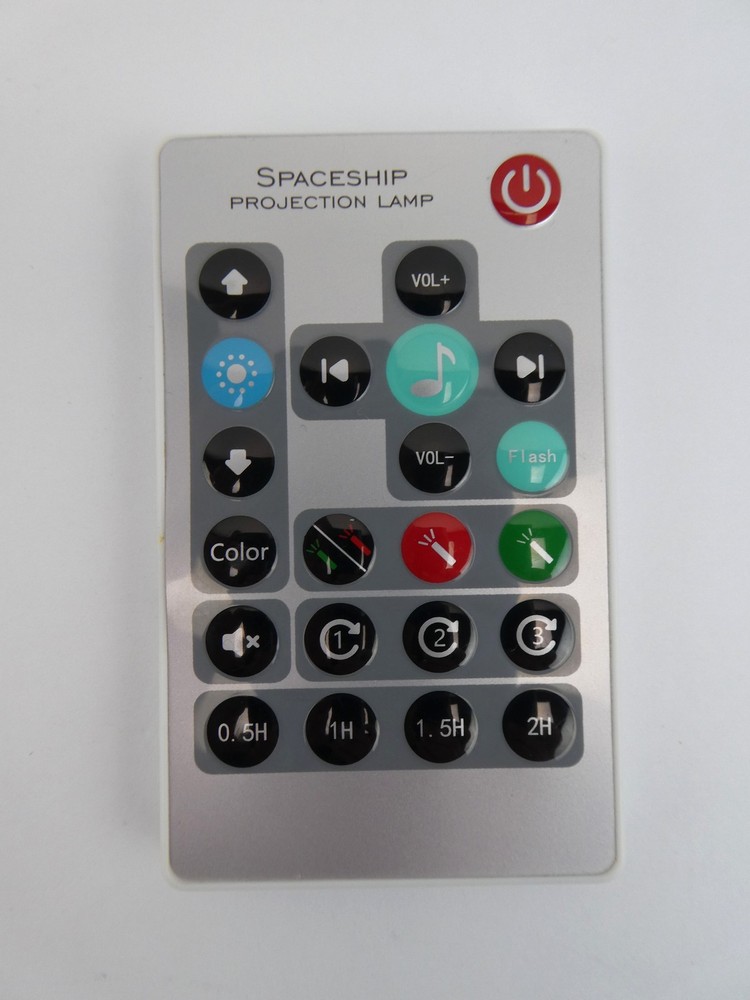 Spaceship Projection Lamp Remote Control OEM