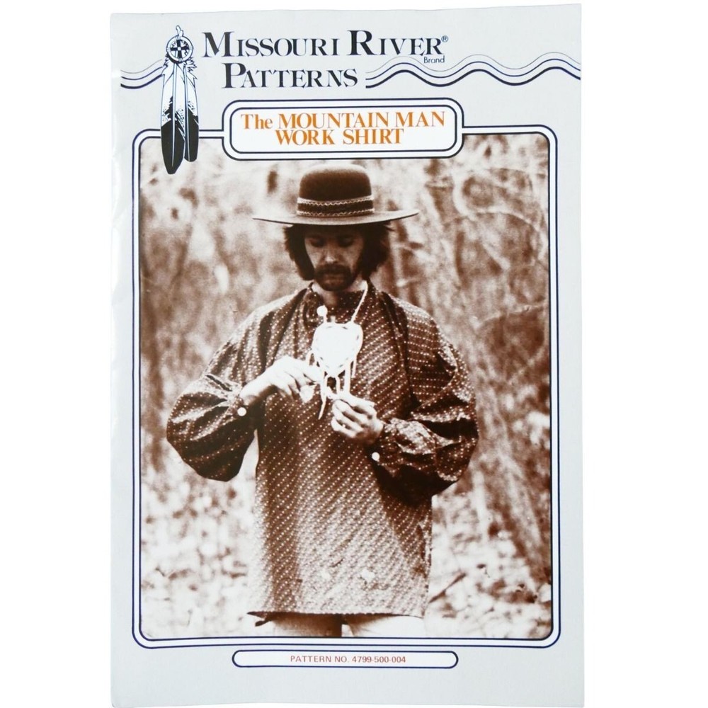 Mountain Man's Work Shirt Pattern by EAGLE VIEW ptn100004