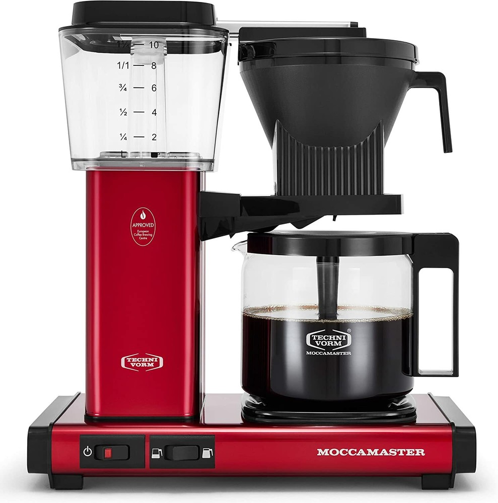 Moccamaster KBGV Select 10-Cup Coffee Maker - Candy Apple Red