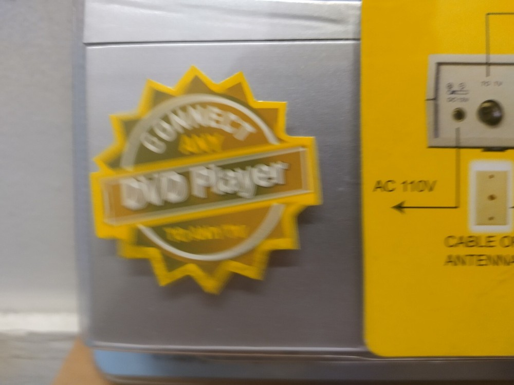 NOS Trisonic AV/RF Auto Switch RF Modulator Box - Sealed