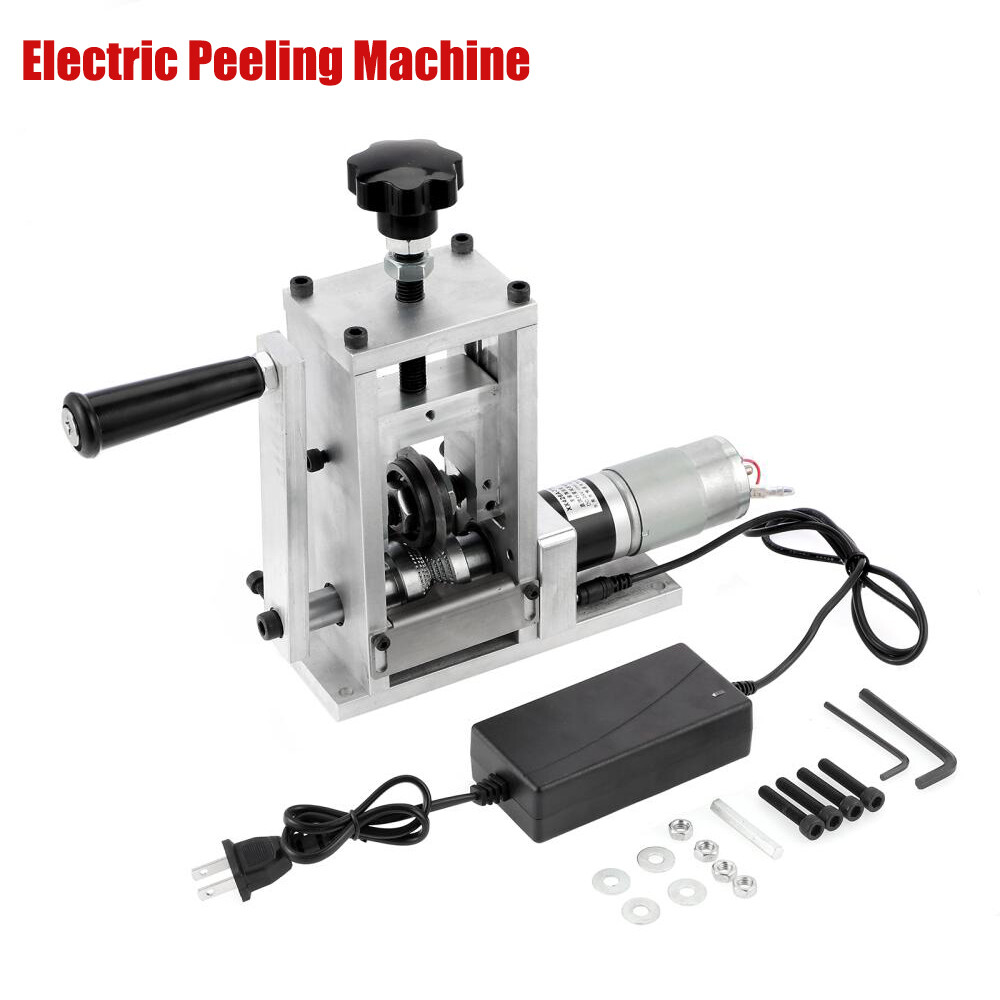Electric Peeling Machine Copper Wire Stripping Waste Wire Stripper Copper