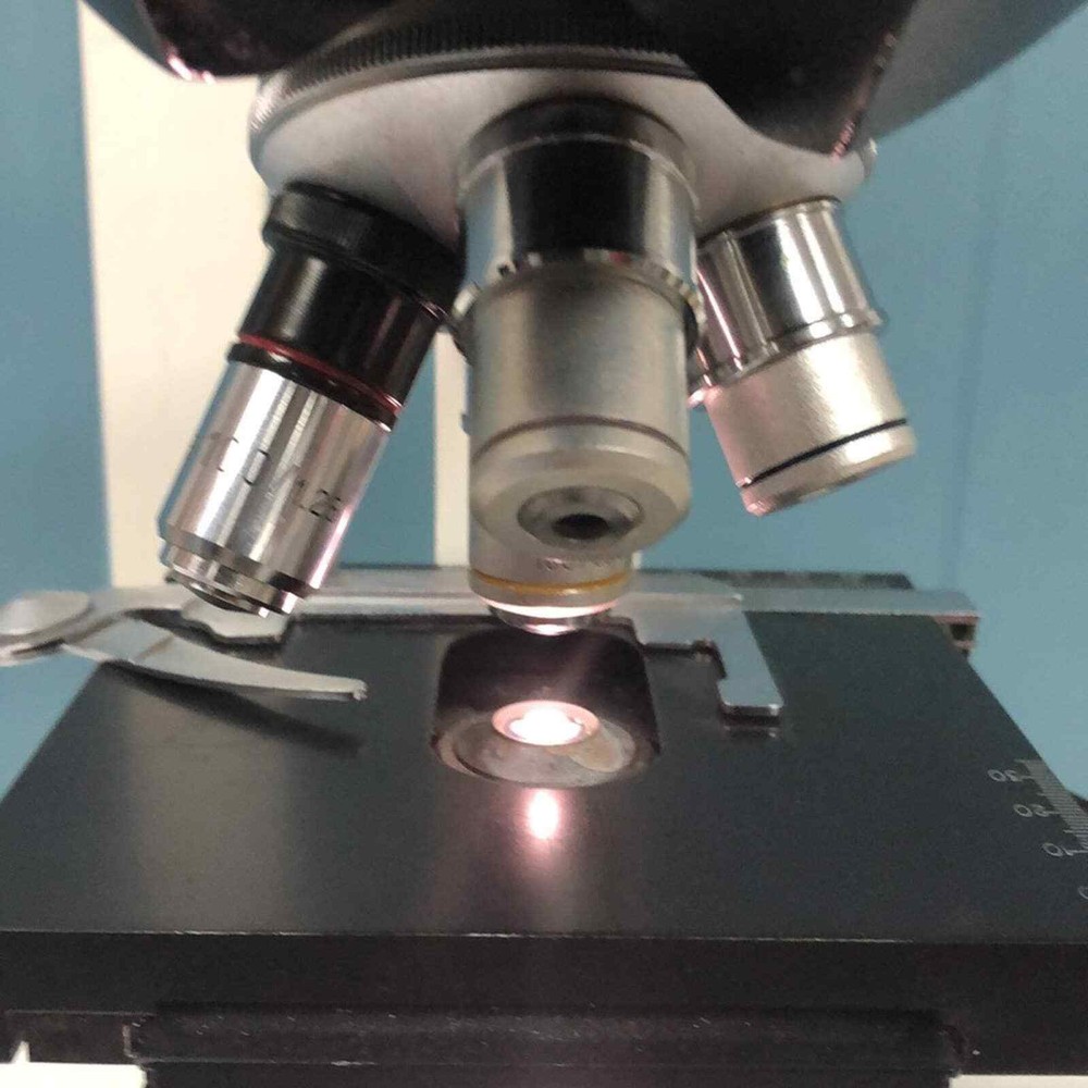 Amerel API MicroGold MICROSCOPE 4X 10X 40X & 100x OBJECTIVES professional