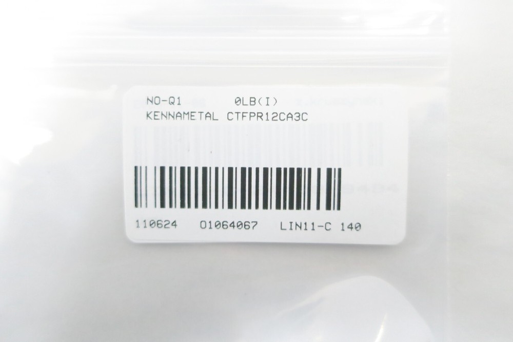 Kennametal CTFPR12CA3C Tool Holder