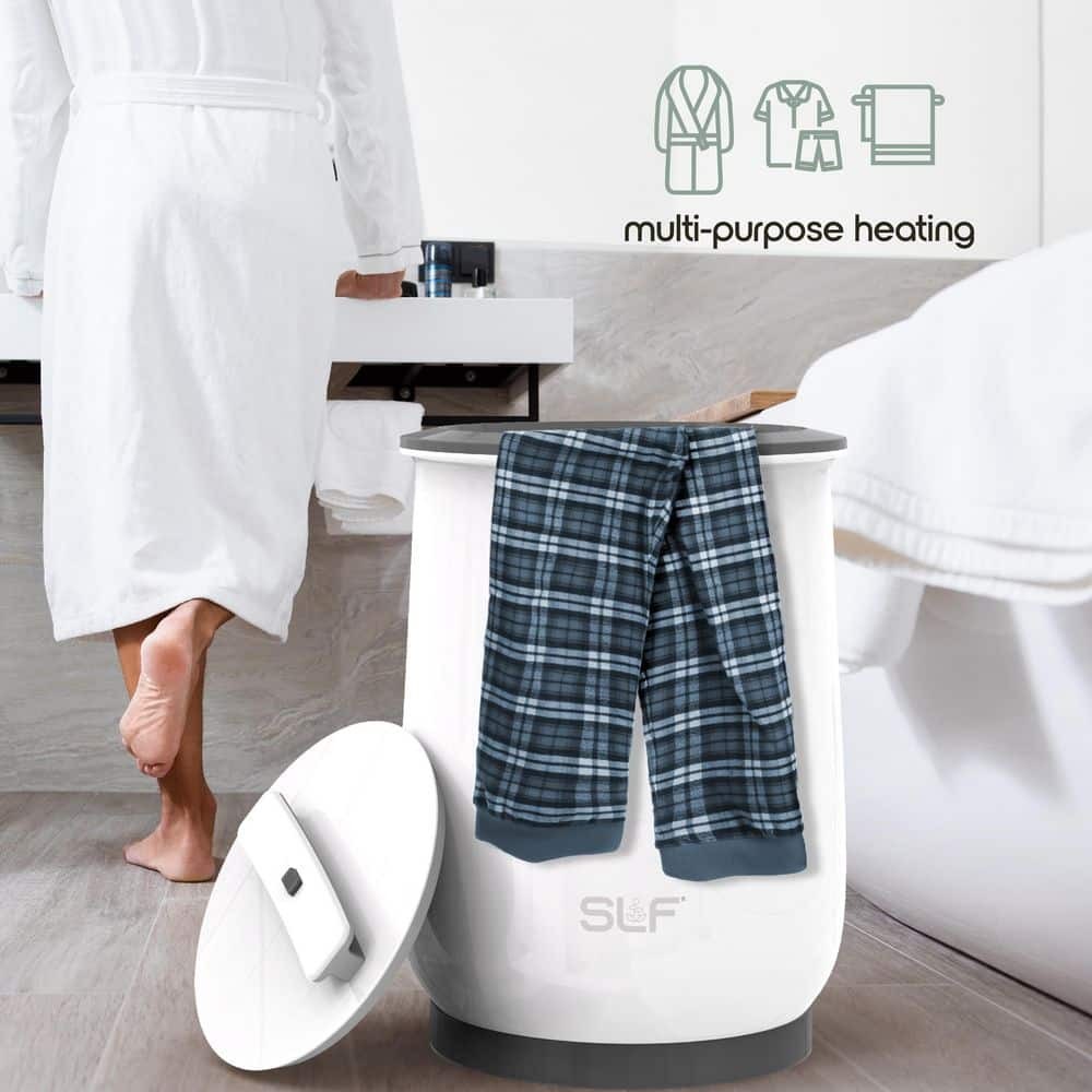 20L WHITE AC POWERED BUCKET TOWEL WARMER TW100