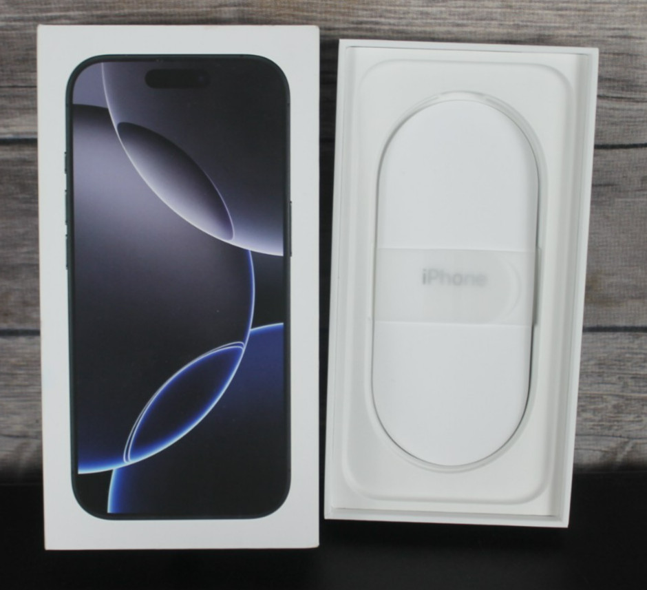 IPhone 16 Pro Box Only - Phone not included- Blue