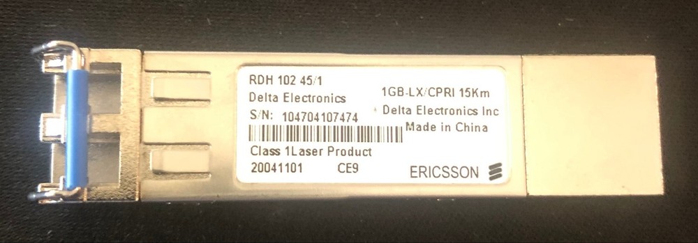 ERICSSON RDH 102 45/1 SFP Fiber Optical Transceiver