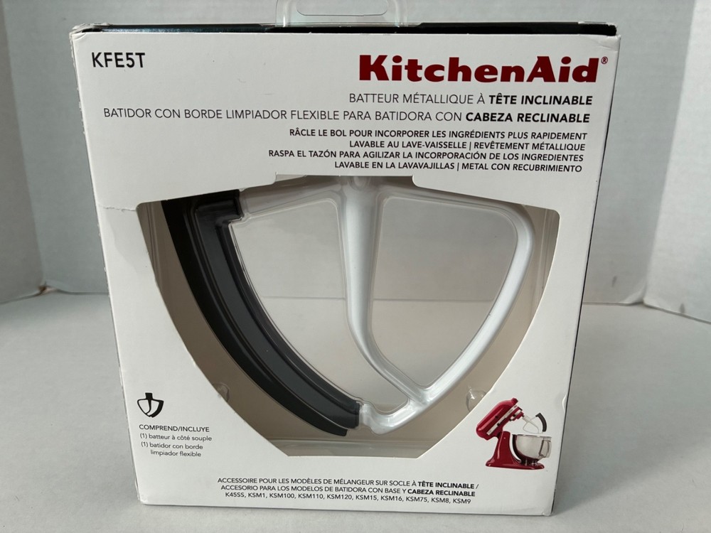 KitchenAid Tilt-Head Flex Edge Beater KFE5T Stand Mixer Accessory