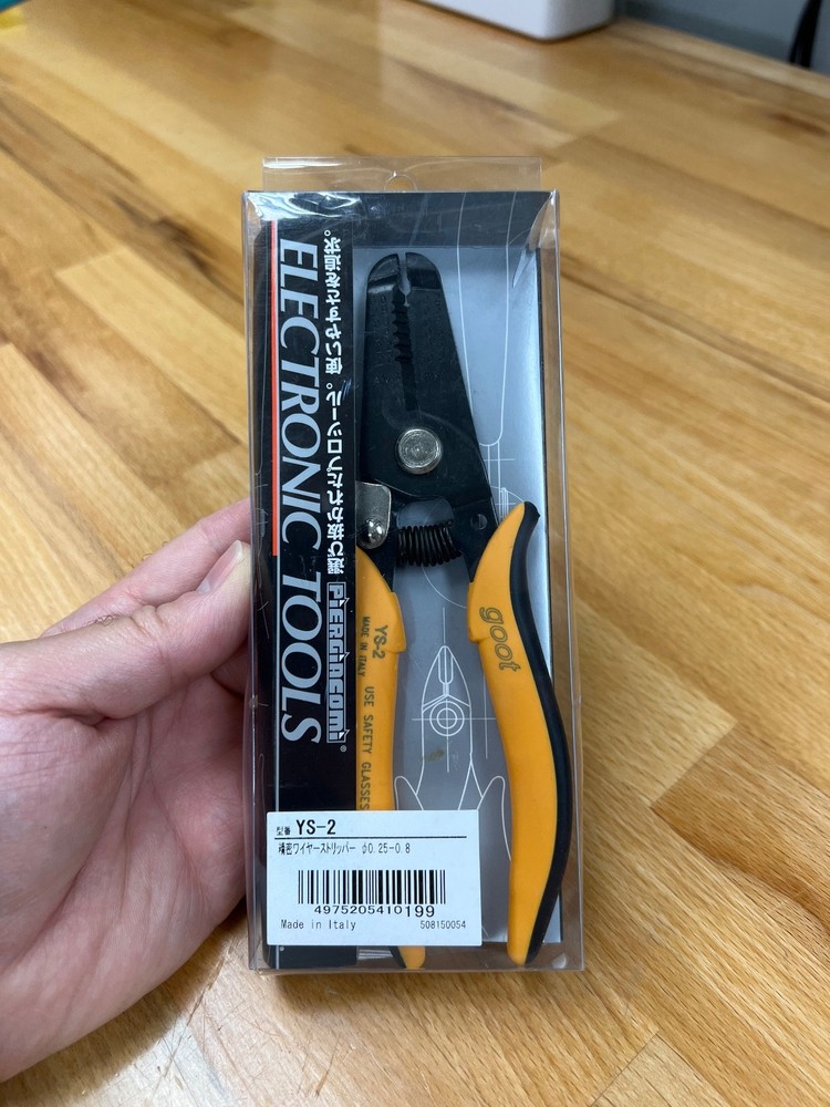 GOOT YS-2 Wire Strippers, Made in Italy