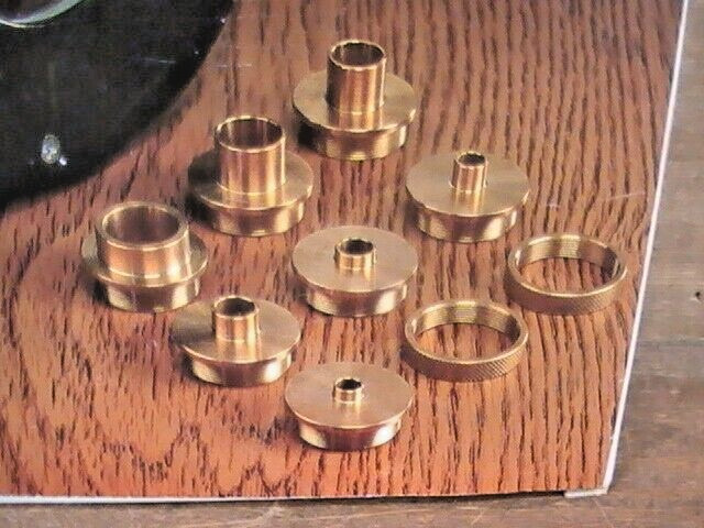 PORTER CABLE (9) PC UNBRANDED TEMPLATE GUIDE KIT PRE-OWNED