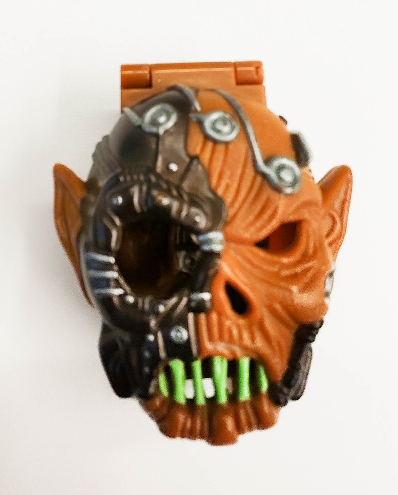 Mighty Max Horror Heads. Battle Skull. 1992. Shell