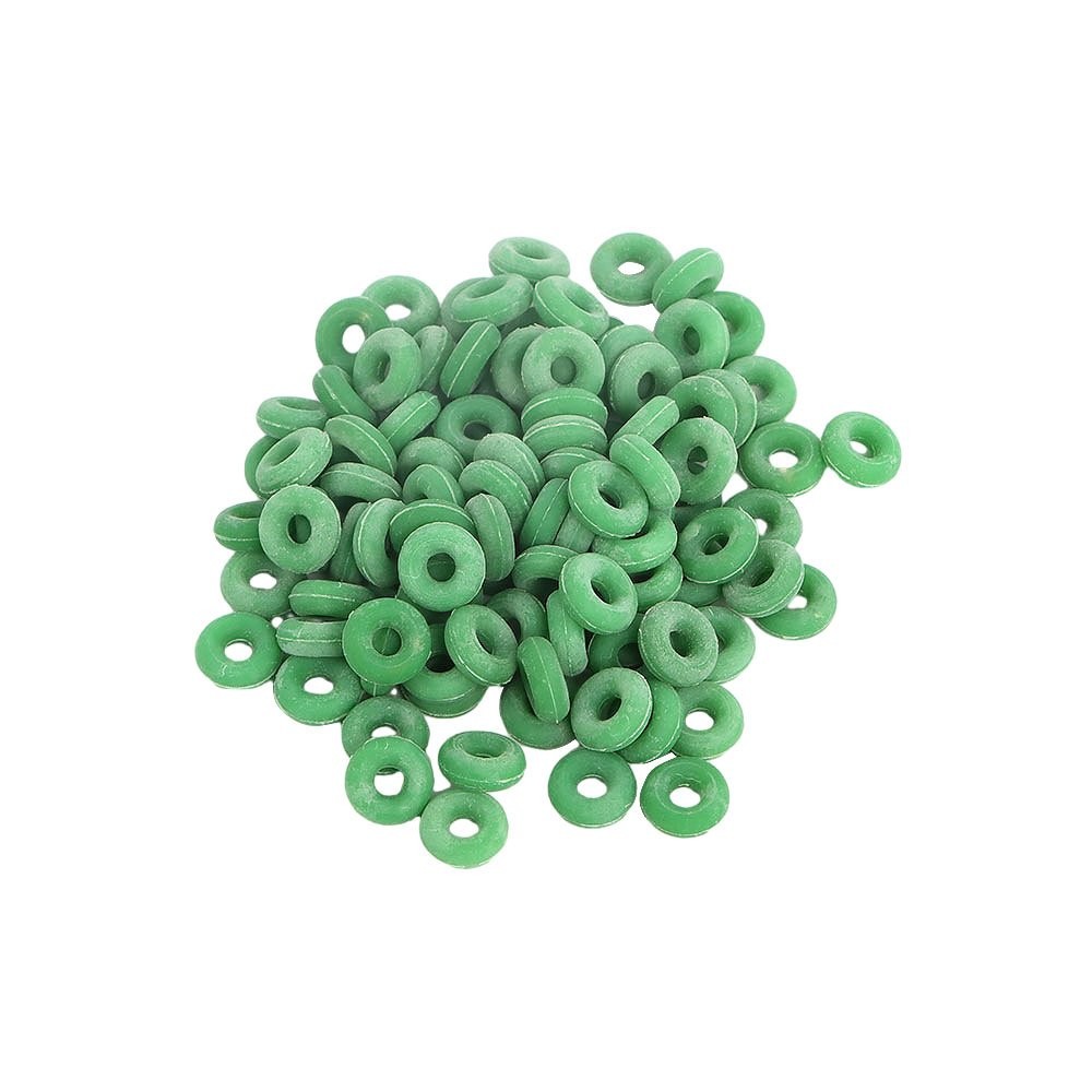 Elastrator Castration Plier W/ 100 Green Rubber Rings Applicator Castrator Ring