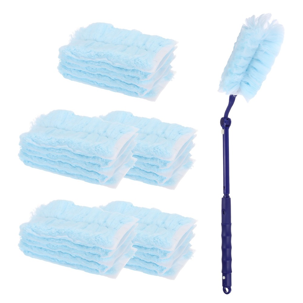 1 Count Blue Flexible Handle Refill, with 25 Blue Dusters