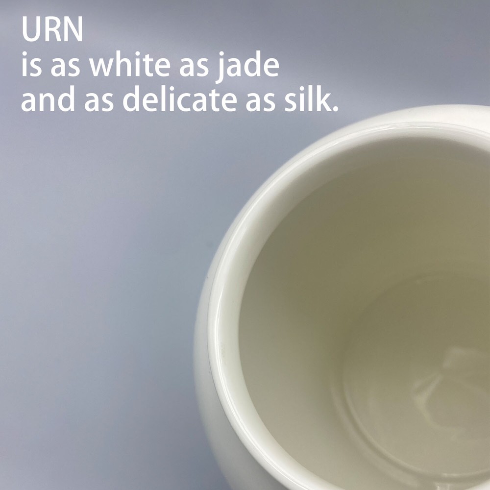 Ceramic Medium Urn for Oakland Athletics Baseball Theme, Custom Text