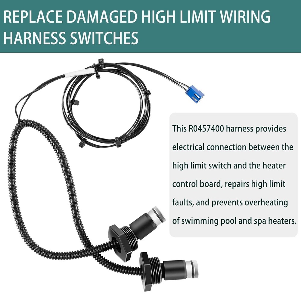 R0457400 High-Limit Wire Harness Switch For Zodiac Jandy Legacy LRZE and LXi