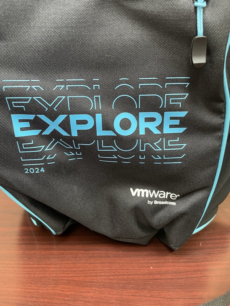 VMware Explore 2024 Broadcom Backpack EXCLUSIVE Limited Edition Convention Event
