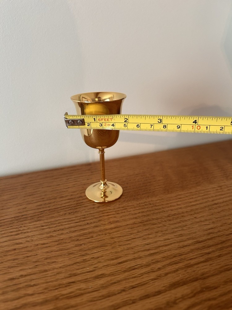 24k Gold Plated Goblets